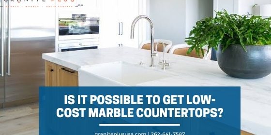 low-cost marble countertops