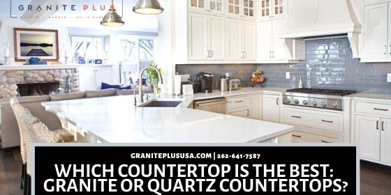granite or Quartz countertops