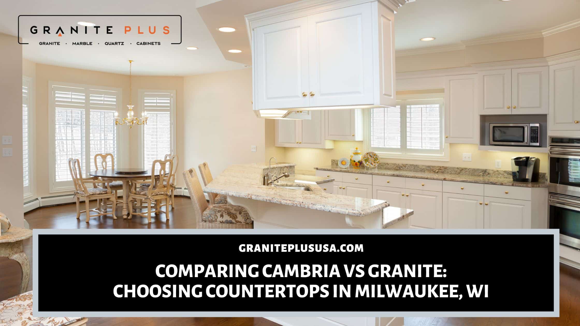 Comparing Cambria Vs Granite Choosing Countertops In Milwaukee Wi Cabinets And Countertops 6916