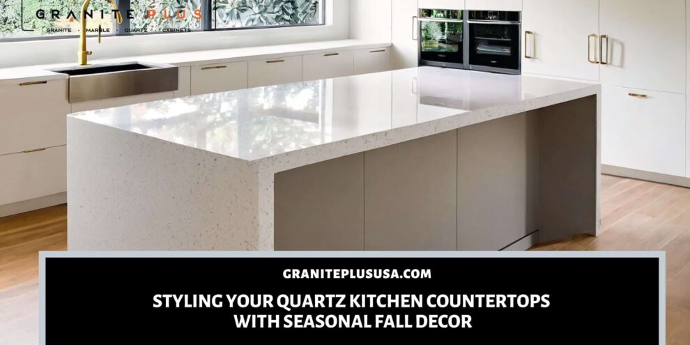 quartz kitchen countertop