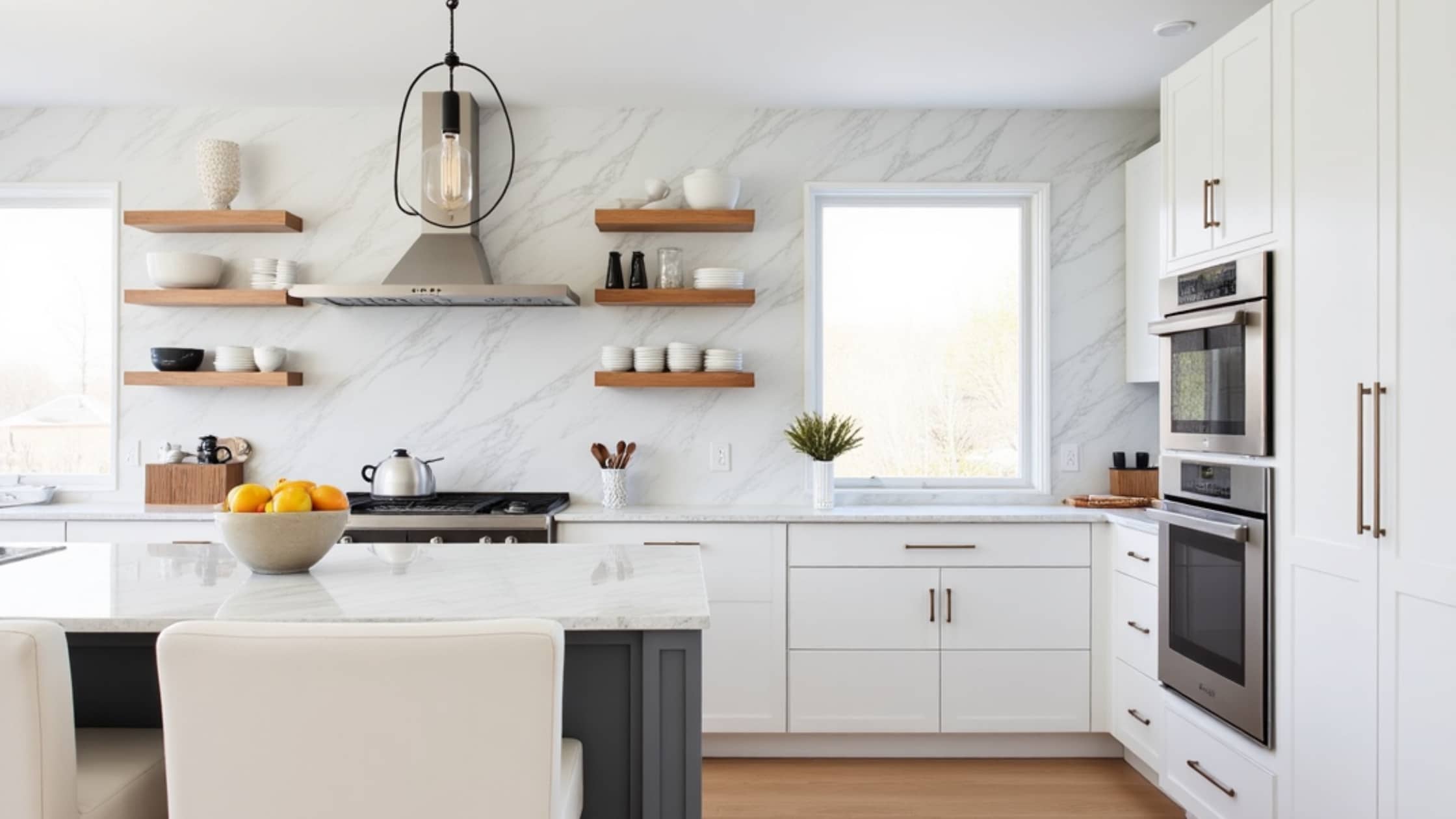 Marble countertops cost in Milwaukee, WI