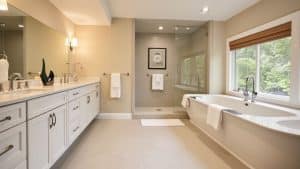 Quartz bathroom countertops in Milwaukee,