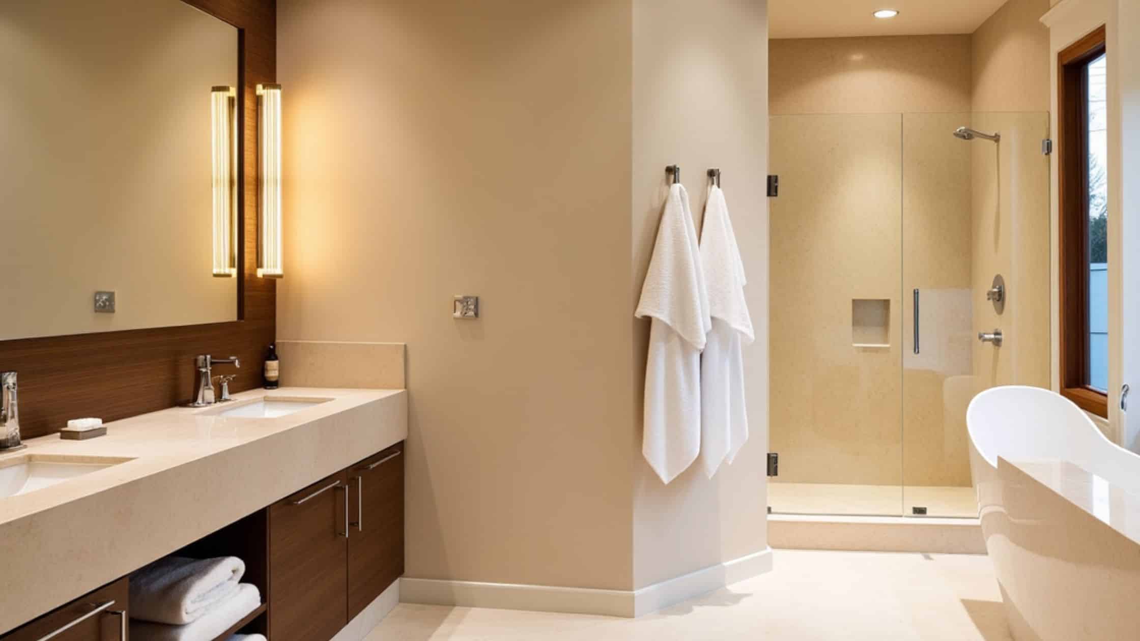 Quartz bathroom countertops Quartz bathroom countertops