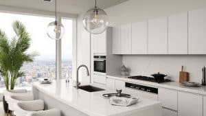 Cost of quartz countertops installed in Milwaukee,