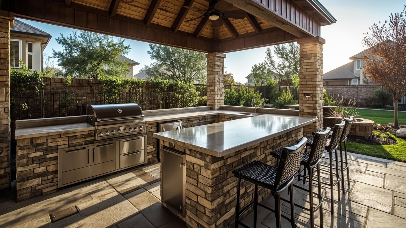 dekton vs porcelain vs granite outdoors