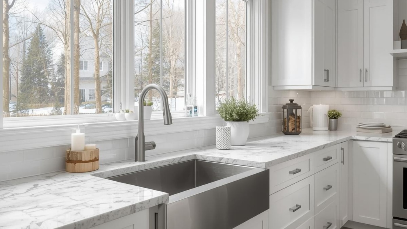 undermount sink cutout support