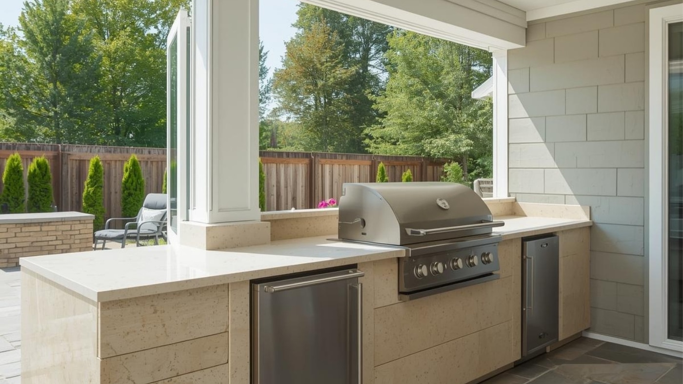 outdoor kitchen countertops Milwaukee, WI outdoor kitchen countertops Milwaukee, WI