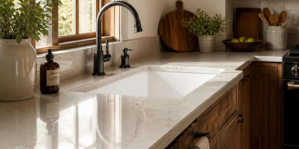 Farmhouse vs. Workstation Sinks with Stone in New Berlin_ What to Consider farmhouse vs workstation sink with stone New Berlin