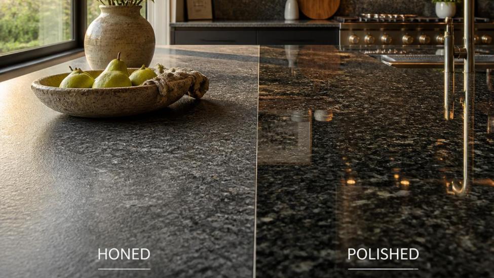 honed vs polished finish New Berlin WI