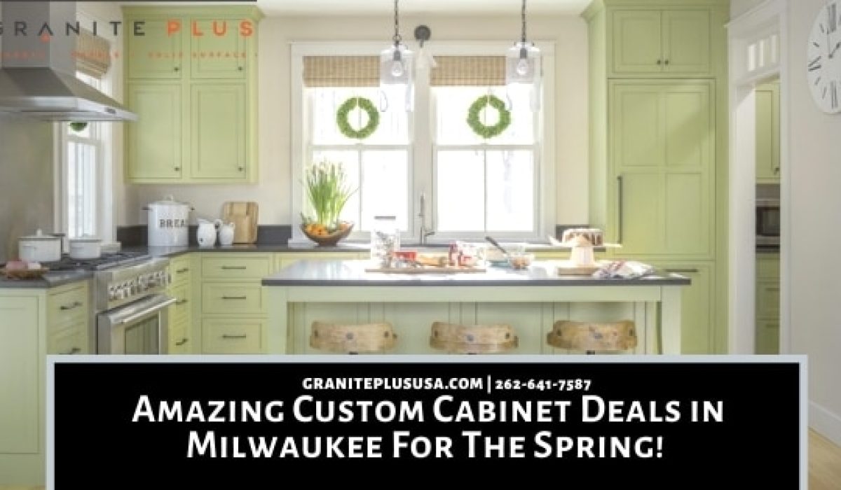 Amazing Custom Cabinet Deals in Milwaukee For The Spring! Limited Time Discounts!!