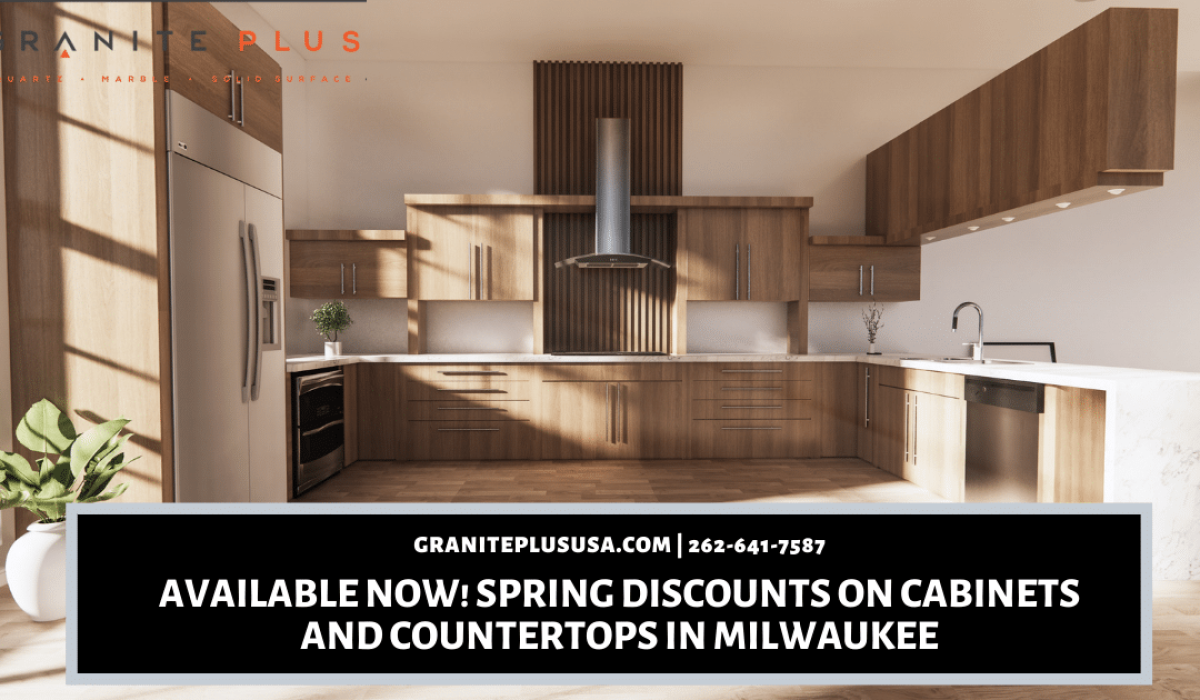 Available Now! Spring Discounts on Cabinets and Countertops in Milwaukee